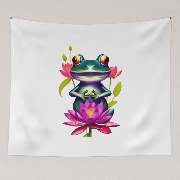 Item preview, The Zen Frog  designed and sold by DonaFada.