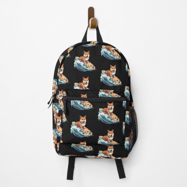 Item preview, Surfing Shiba in a Hawaiian Style designed and sold by CRAZY&ART.