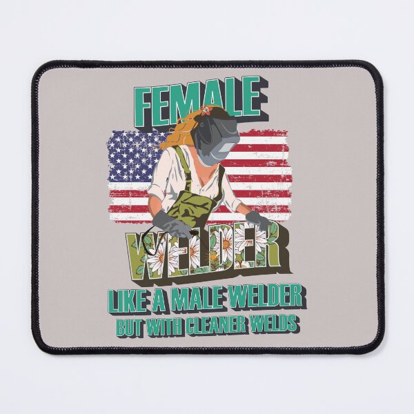 Item preview, Welder girl funny quote woman metal worker gift  Female welder humor designed and sold by HomeCoquette.
