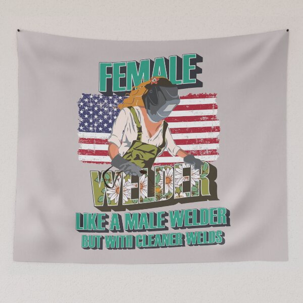 Item preview, Welder girl funny quote woman metal worker gift  Female welder humor designed and sold by HomeCoquette.