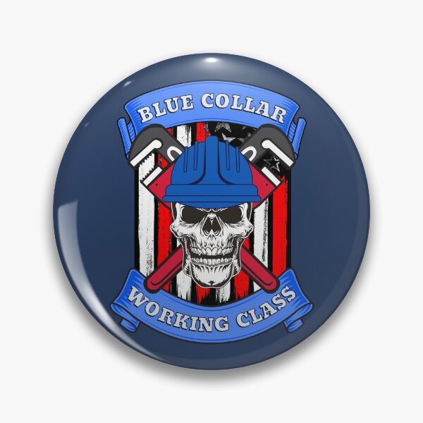 Item preview, Blue Collar Working Class | Steamfitter | Plumber | Union | Organized Labor designed and sold by Wavecrest Wearables.