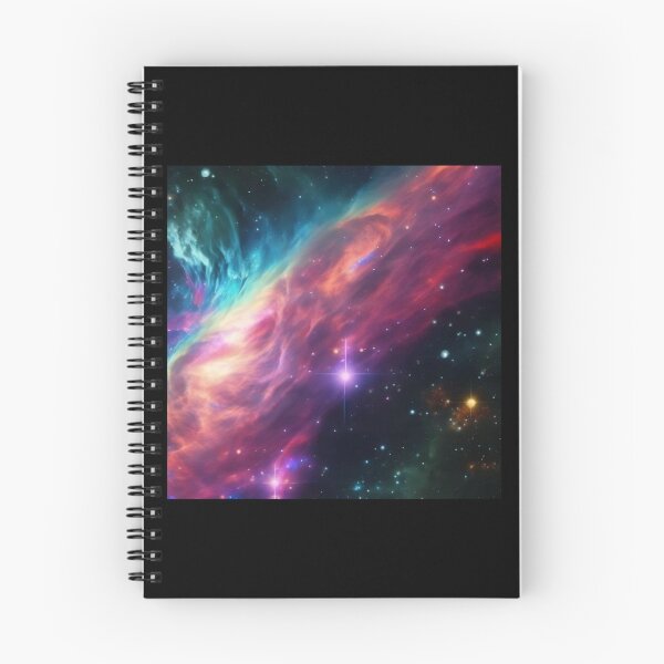 Item preview, Purple-Green-Blue Gas Cloud with Dazzling Stars designed and sold by ShardSpace.