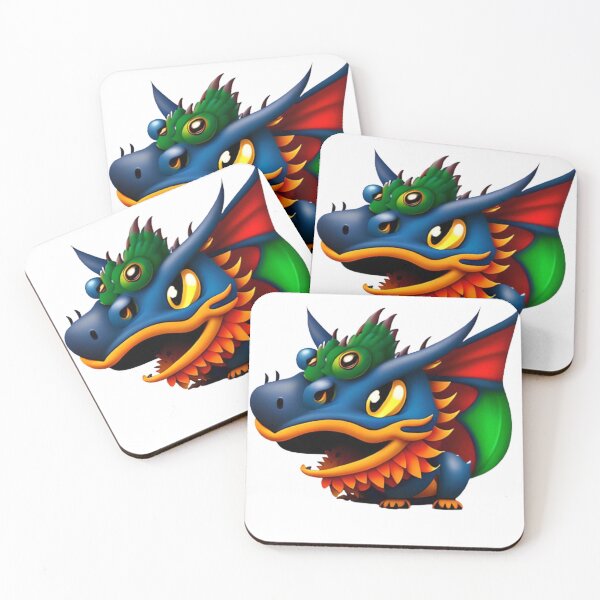 Item preview, Hatching into Action: A Set of Baby Mecha Dragon Stickers designed and sold by Permana96.