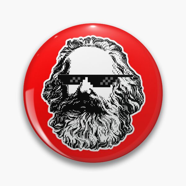 Item preview, Karl Marx In Sunglasses designed and sold by Good-Looking Corpse.