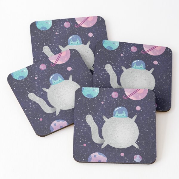 Item preview, Cat in Space designed and sold by Martyna Kamieńska.