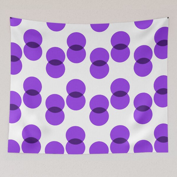 Item preview, Intersect circle pattern, purple circle pattern designed and sold by Pattrenonly.