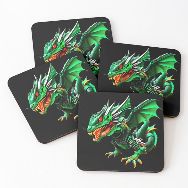 Item preview, Tiny Titans: Adorable Baby Mecha Dragon Stickers designed and sold by Permana96.