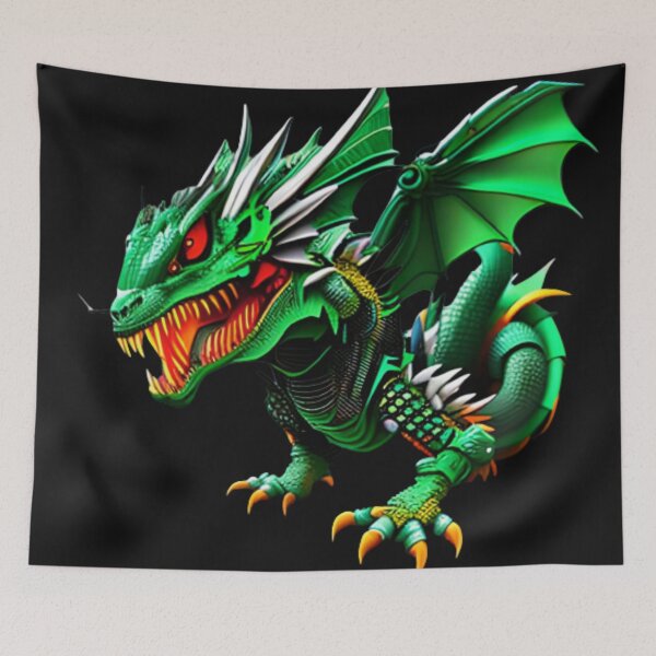 Item preview, Tiny Titans: Adorable Baby Mecha Dragon Stickers designed and sold by Permana96.