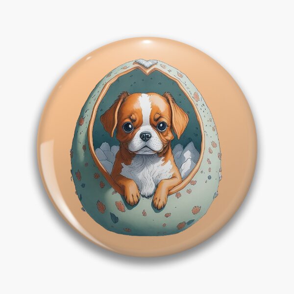 Item preview, dog in the egg designed and sold by palpadin.