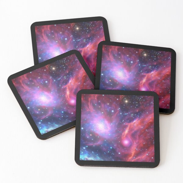 Item preview, Purply-Reddish Swirling Gas Cloud with Stars designed and sold by ShardSpace.