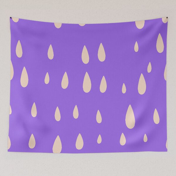 Item preview, Purple raindrops designed and sold by paulabidiman.