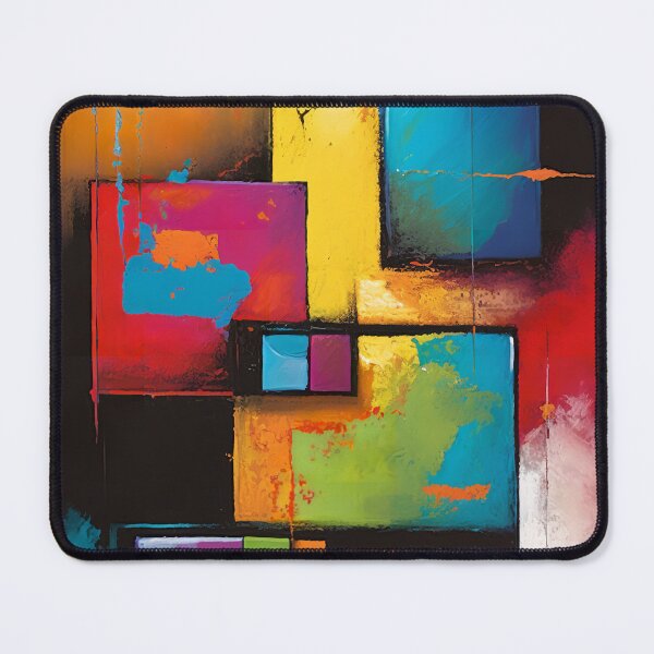 Item preview, Dynamic Symphony of Vibrant Geometric Shapes and Colours designed and sold by Left-Hand-Tree.