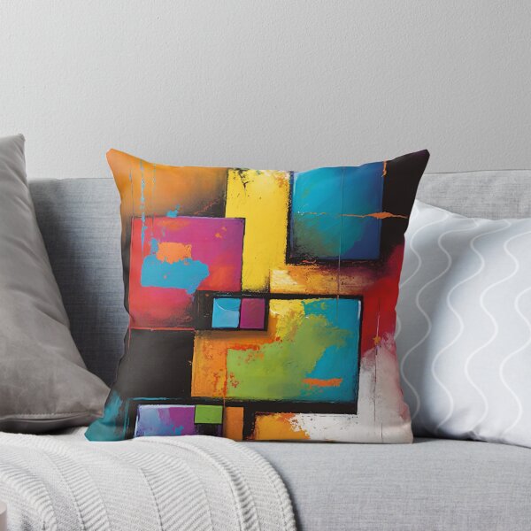 Item preview, Dynamic Symphony of Vibrant Geometric Shapes and Colours designed and sold by Left-Hand-Tree.