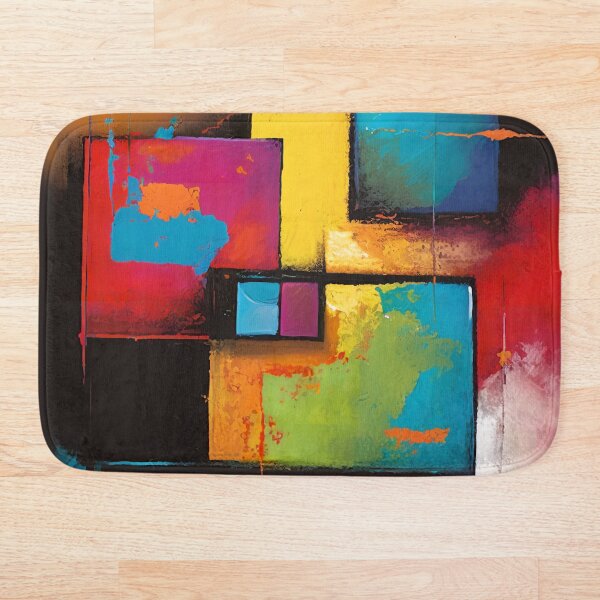 Item preview, Dynamic Symphony of Vibrant Geometric Shapes and Colours designed and sold by Left-Hand-Tree.