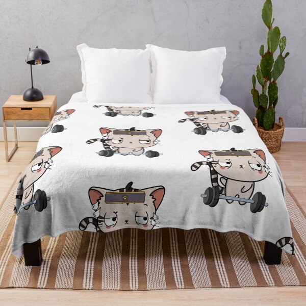 Item preview, Funny Tabby cat is exercising designed and sold by Pet Station.