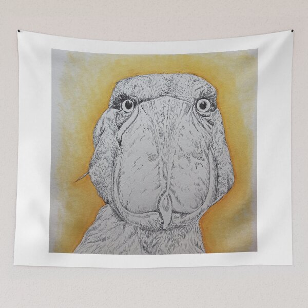 Item preview, Sunny shoebill designed and sold by ShoebillArt.
