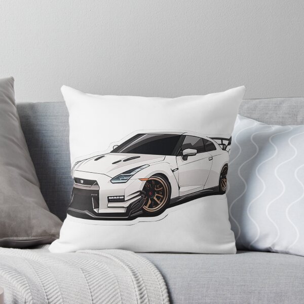 Item preview, Black and White R35 GTR Sticker designed and sold by Media-DK.