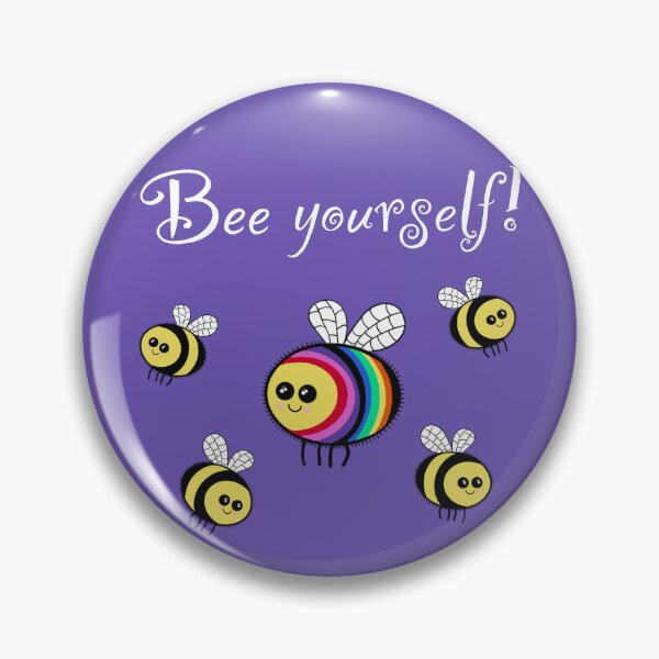 Item preview, Bee Yourself on indigo  designed and sold by QuirkyBeez.