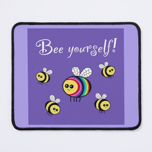 Item preview, Bee Yourself on indigo  designed and sold by QuirkyBeez.