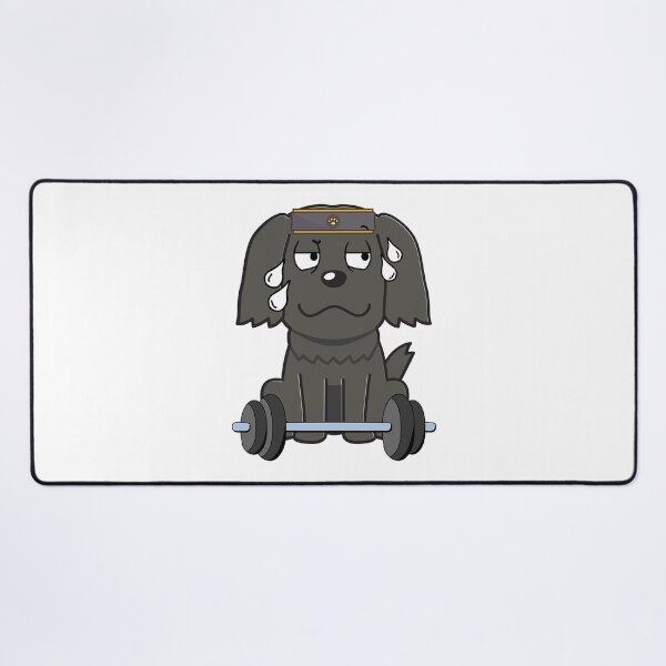 Item preview, Funny Black dog is exercising designed and sold by Pet Station.