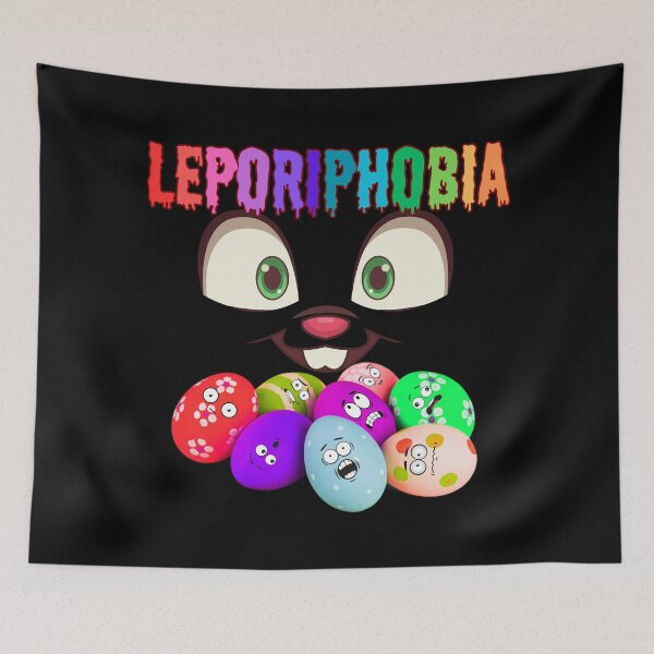 Item preview, Funny Easter Bunny Funny Easter Eggs Leporiphobia Happy Easter designed and sold by theflandonian.