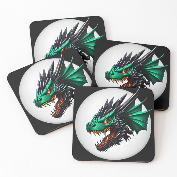 Item preview, A Set of Baby Mecha Dragon Stickers for Adventure Lovers designed and sold by Permana96.
