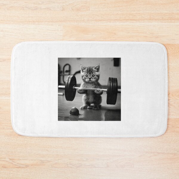 Item preview, bodybuilding cat designed and sold by ORVIATO.