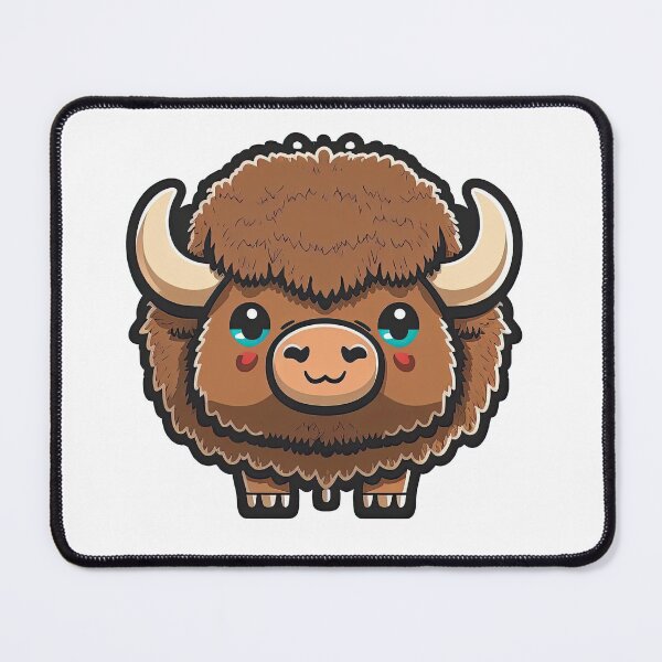 Item preview, Happy Cute Bison designed and sold by EXOV-MA.