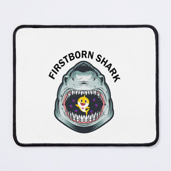 Item preview,  First born shark , Funny Gift for first borns designed and sold by fameflyer.