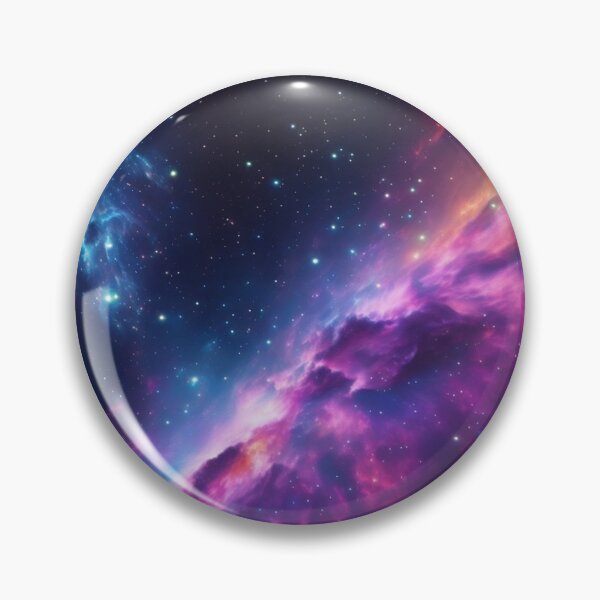 Item preview, Purple Gas Cloud with Blueish Tinge and Brilliant Stars designed and sold by ShardSpace.