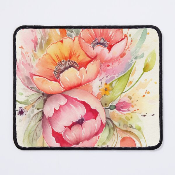 Item preview, Flower watercolor painting designed and sold by frogg136.