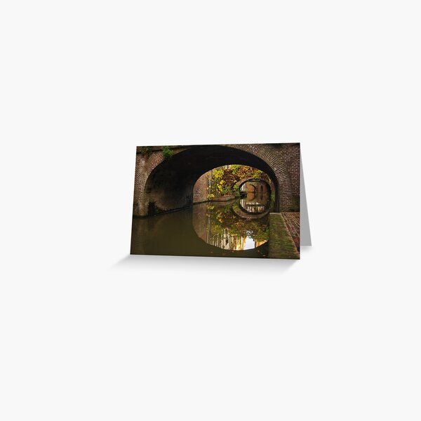 Utrecht canal Greeting Card