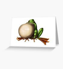 Tree Frog Greeting Card