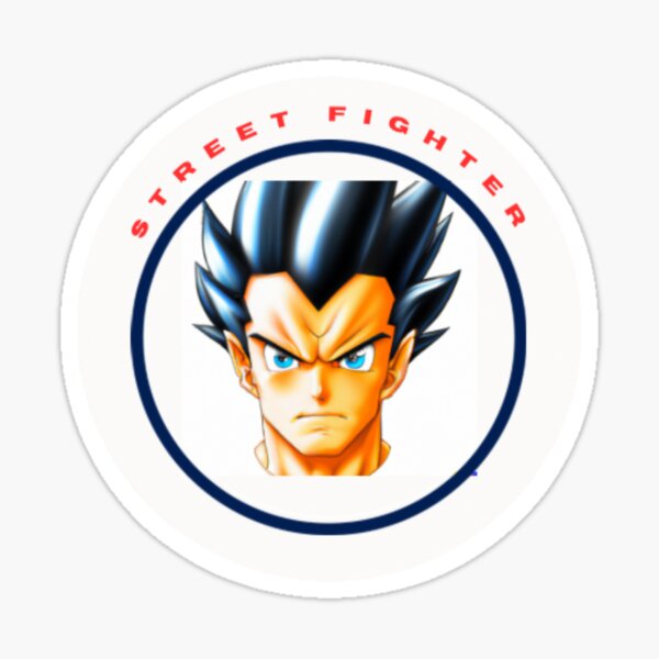 Rygeta (Street Fighter x Dragon Ball Z Mashup) Sticker – King of the Pin