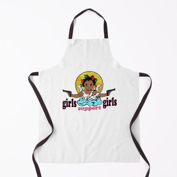 Item preview, Girls support Girls; African Angel; designed and sold by StickerApe.