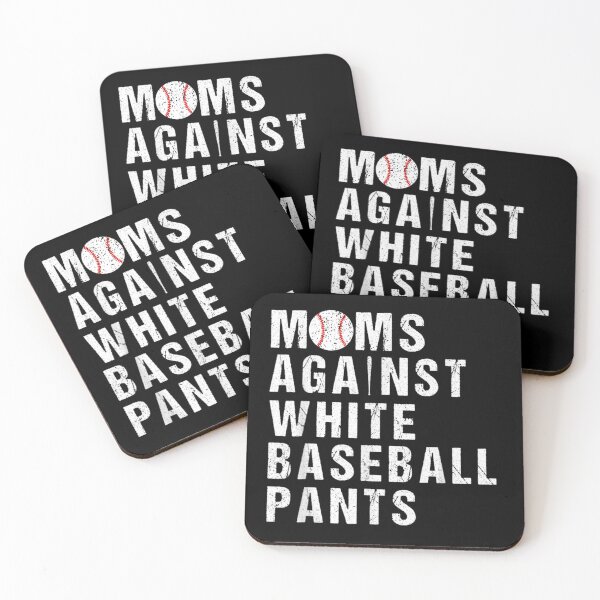 Item preview, Moms Against White Baseball Pants Funny Baseball Mom T-Shirt designed and sold by GlobalSpace.