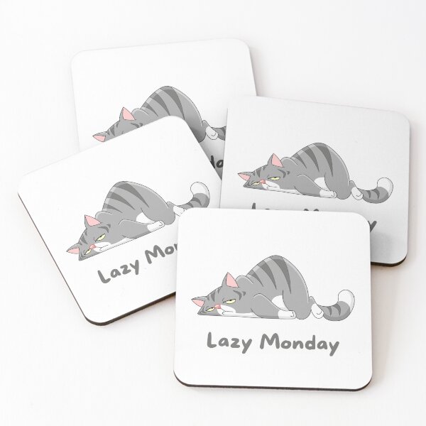 Item preview, Lazy cat on T-shirt designed and sold by PattyStudio.