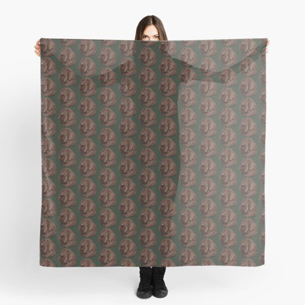 Chocolate Lab Scarf