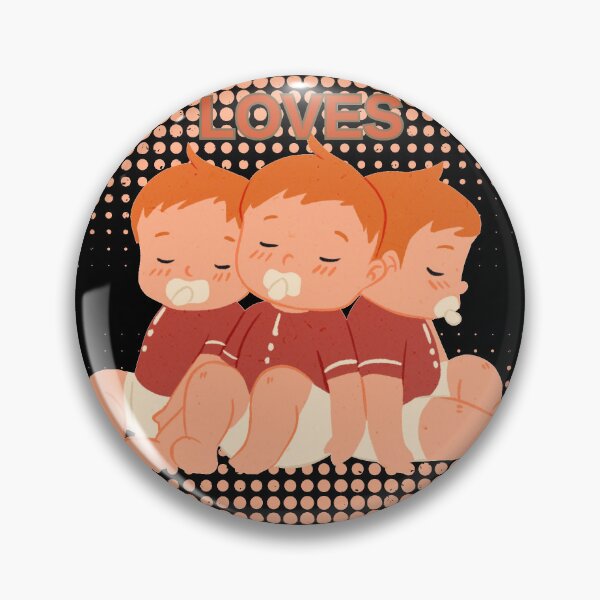 Item preview, This dad loves his triplets boys designed and sold by Tw1nsAIArt.