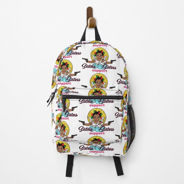 Item preview, Sisters support Sisters; African Angel; designed and sold by StickerApe.