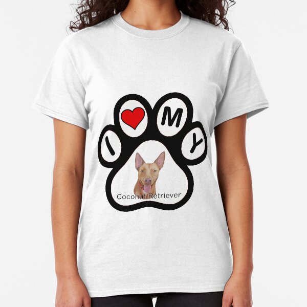 I Love My Coconut Retriever Classic T-Shirt