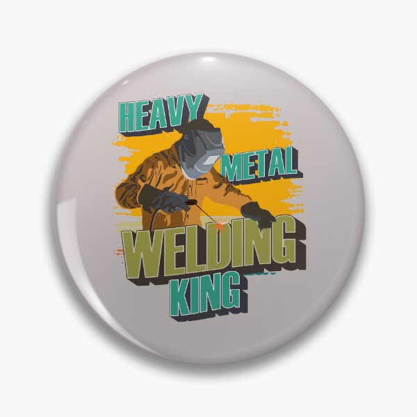 Item preview, Welding man the legend Heavy metal welding king  designed and sold by HomeCoquette.