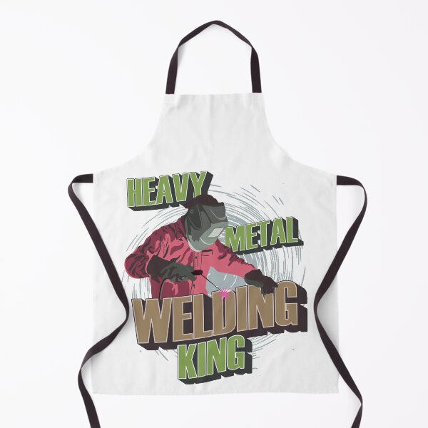 Item preview, Heavy metal working king Welder quote funny designed and sold by HomeCoquette.