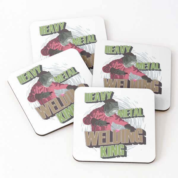 Item preview, Heavy metal working king Welder quote funny  designed and sold by HomeCoquette.