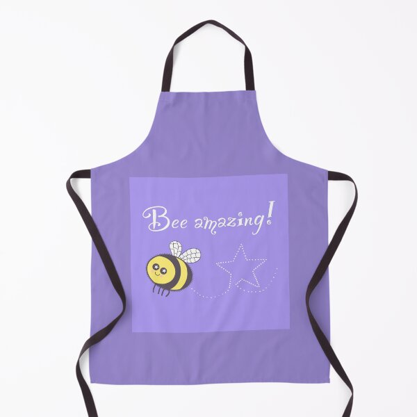 Item preview, Bee Amazing on purple  designed and sold by QuirkyBeez.