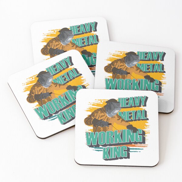 Item preview, Heavy metal working king Welder quote funny  designed and sold by HomeCoquette.