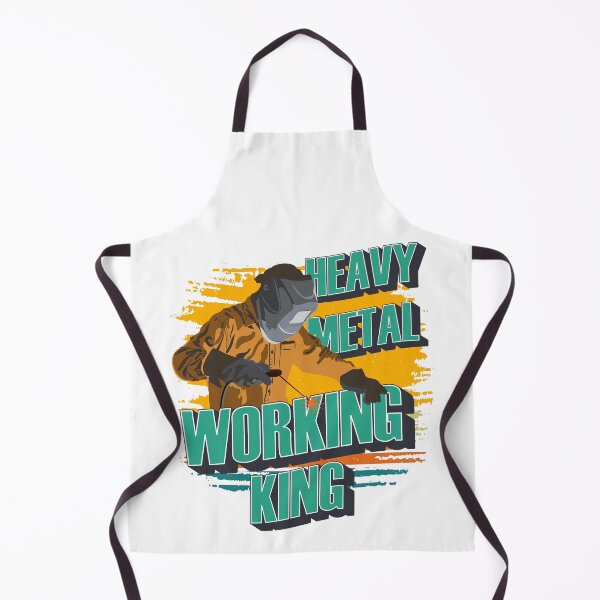 Item preview, Heavy metal working king Welder quote funny designed and sold by HomeCoquette.
