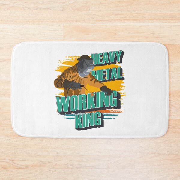 Item preview, Heavy metal working king Welder quote funny  designed and sold by HomeCoquette.
