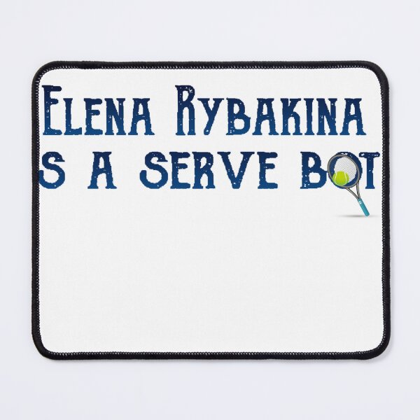 Item preview, Rybakina serve bot designed and sold by AissTee.