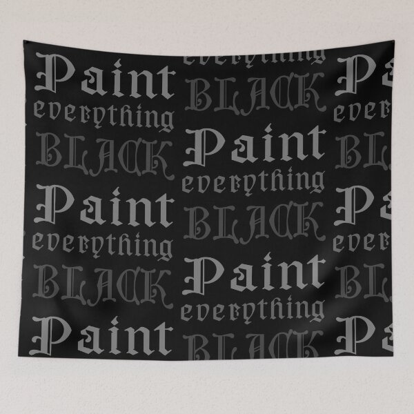 Item preview, Paint Everything Black designed and sold by Askvr.